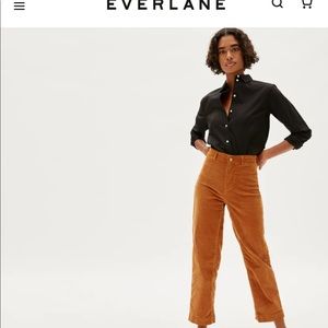 EVERLANE CORDUROY WIDE-LEG PANT